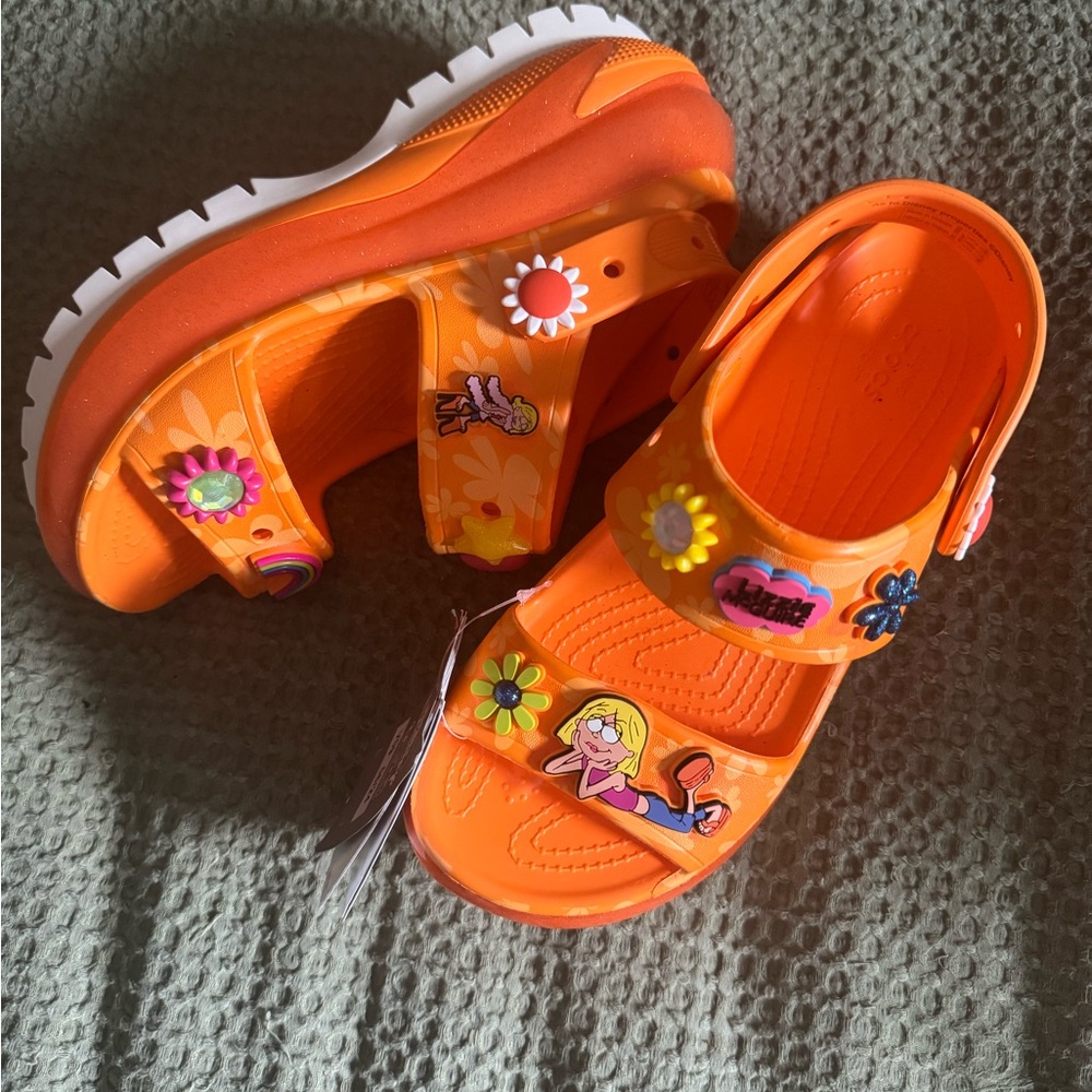 Limited edition, Lizzie McGuire Crocs NWT. Sold out everywhere!